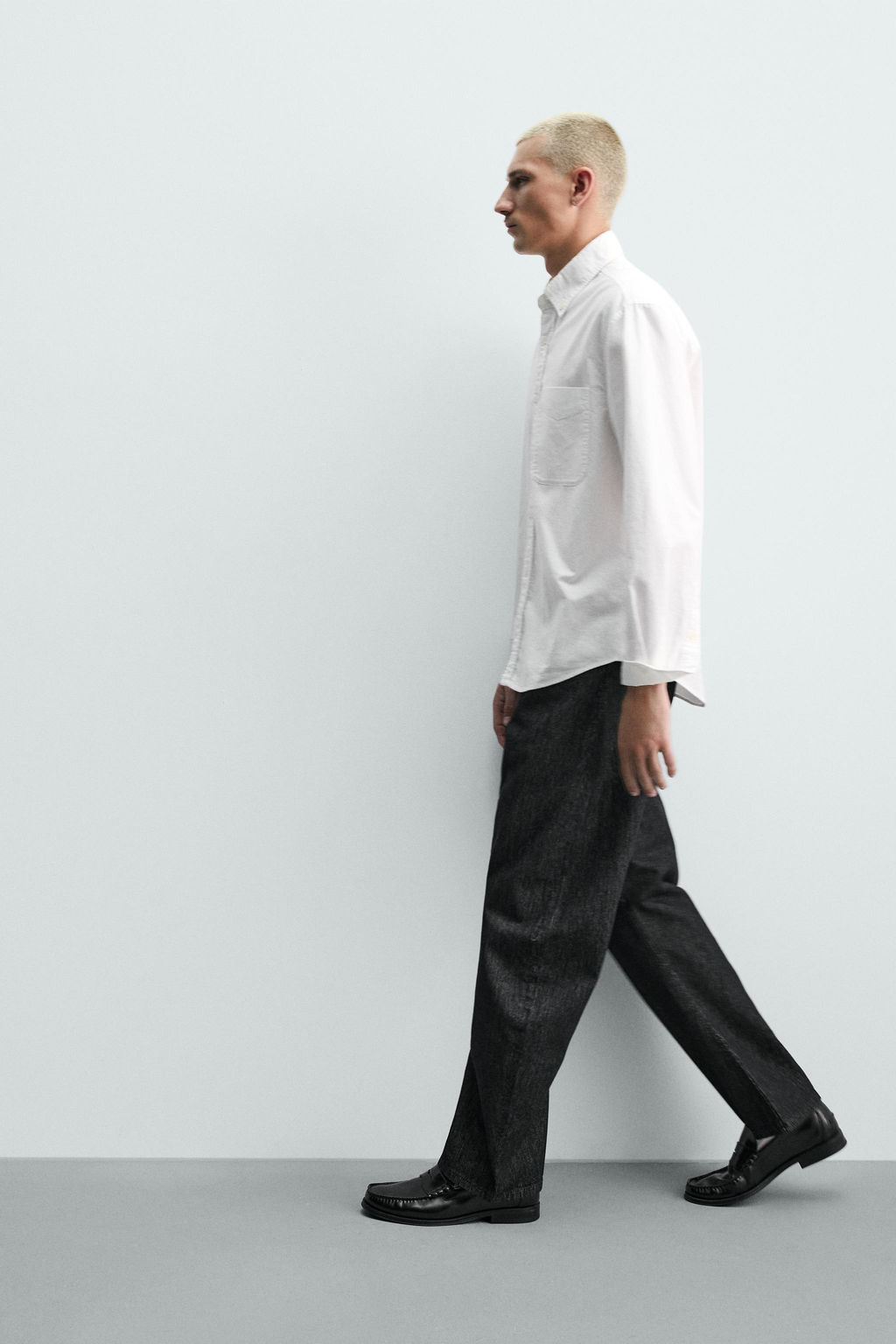 JEANS BARREL FIT / Negro - Zara фото 7