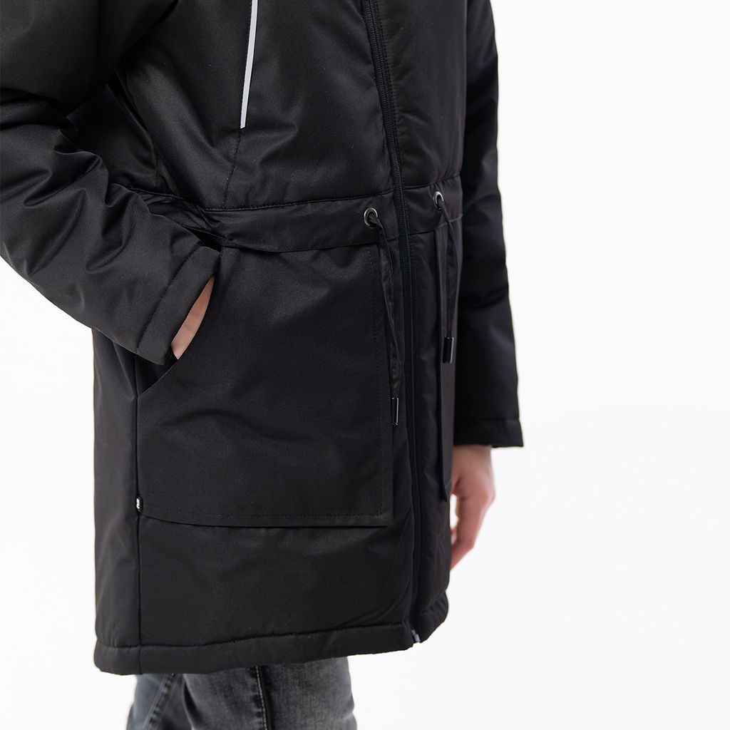 RODOS Куртка для девочки демисезон М-301 Чёрный