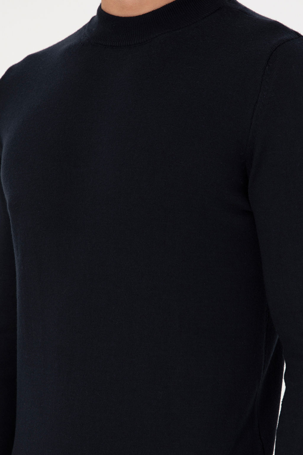 Мужской темно-синий базовый свитер Неожиданная скидка в корзине - U.s. polo assn фото 12