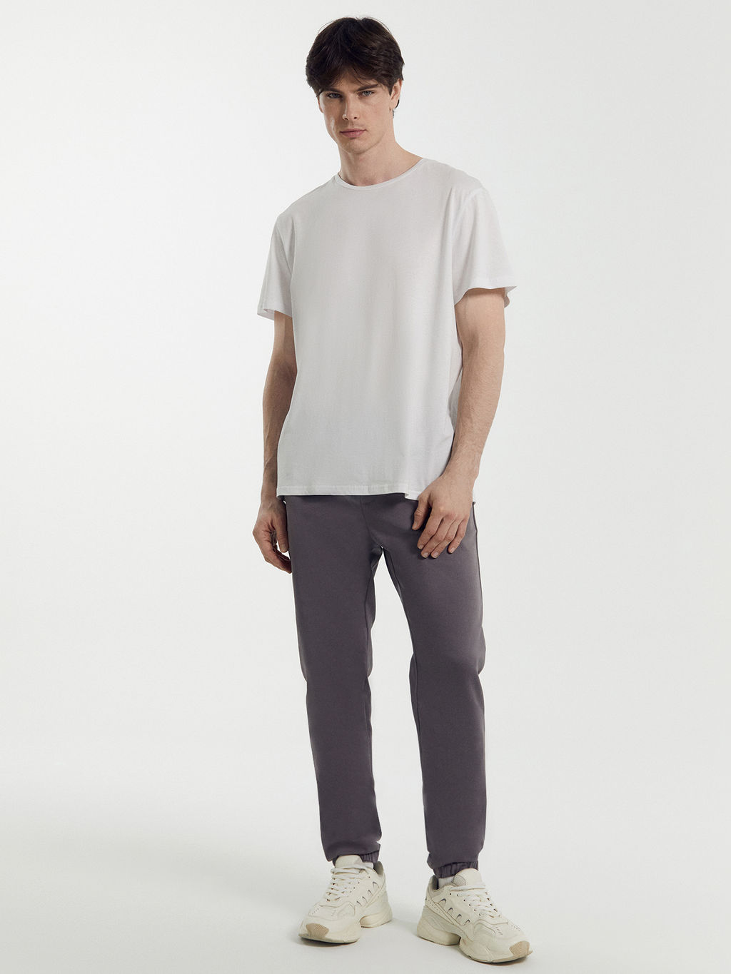 Брюки мужские в сером оттенке олово 181248-1 - Mark formelle фото 3