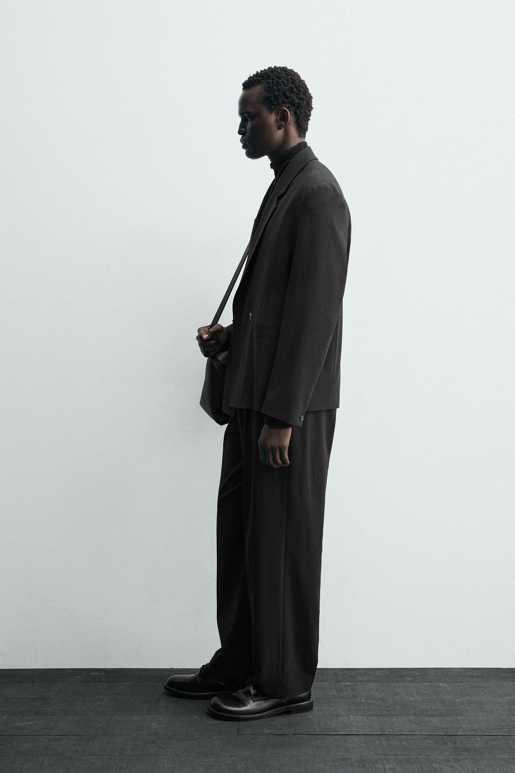 WOOL SUIT TROUSERS - Zara фото 4