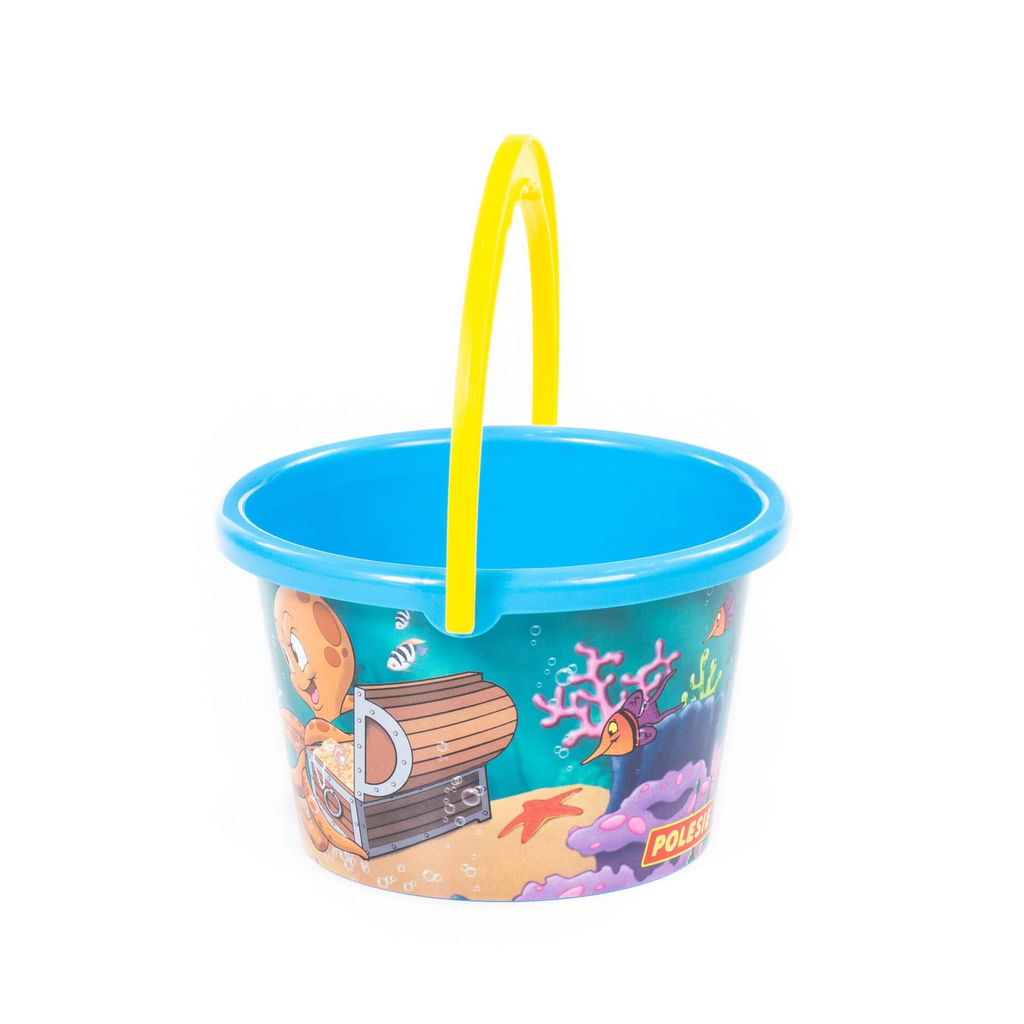 Ведро среднее с наклейкой - Полесье фото 7