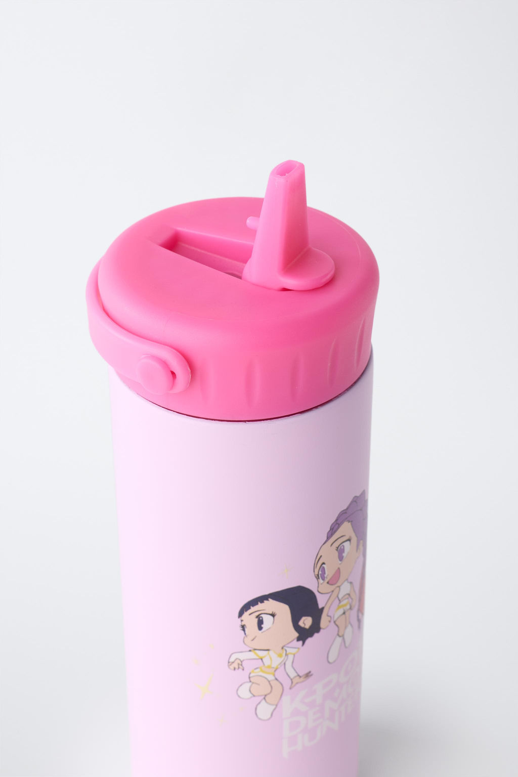 BOTELLA ACERO KPOP DEMON HUNTERS NETFLIX  600ML / Rosa - Zara фото 3