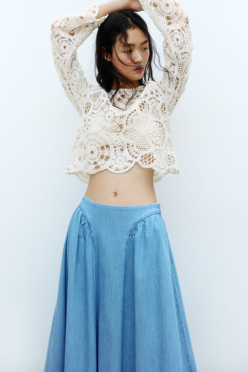 Top efecto crochet - H&m фото 5