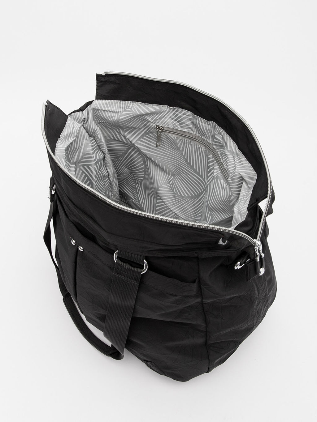 Чёрный шоппер S.Lavia  фото 5