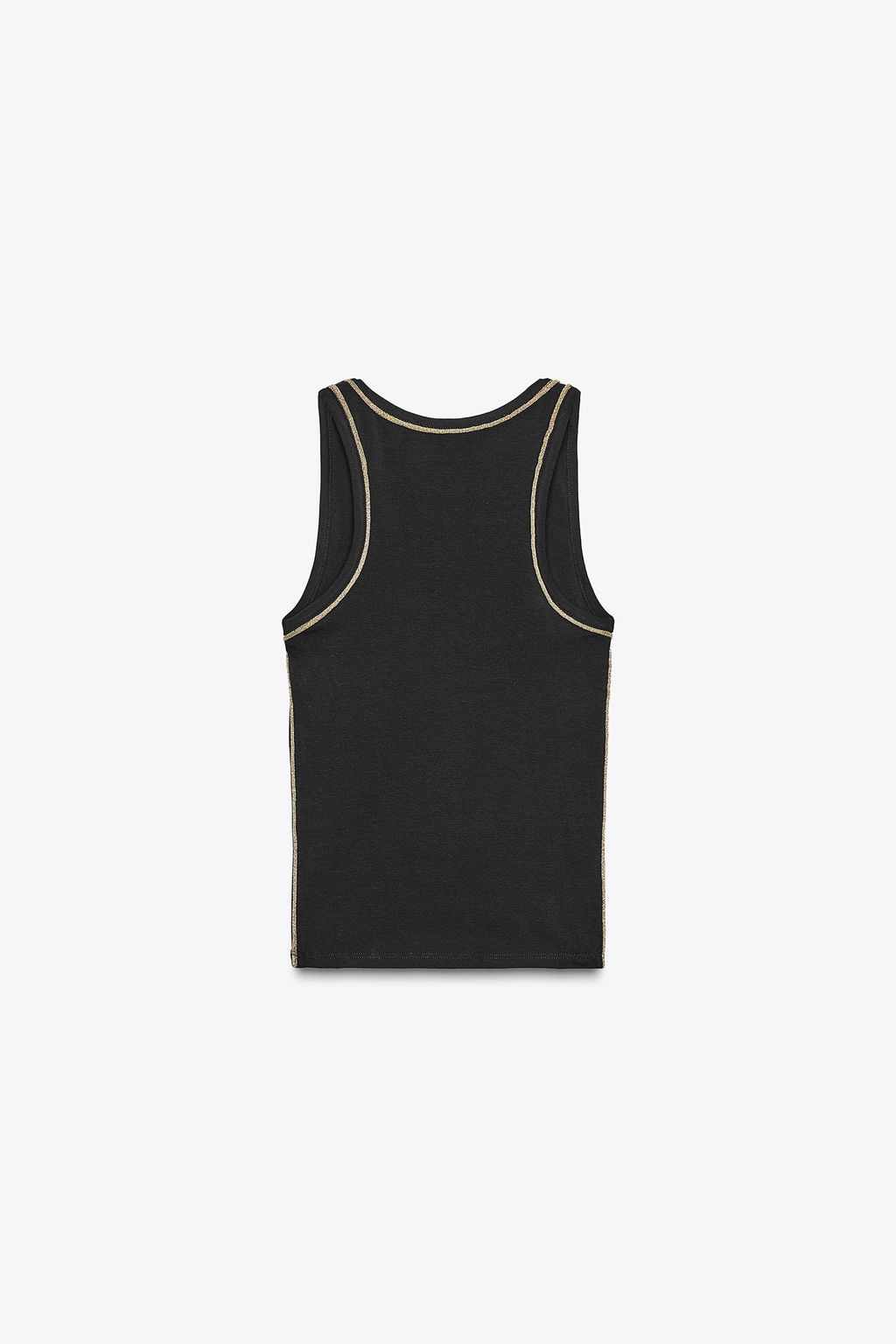 METALLIC THREAD TRIM TOP - Zara фото 6