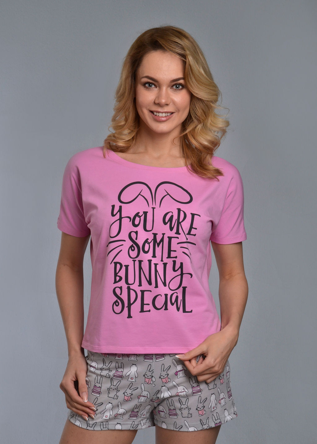 Комплект с шортами ПАТТИ (розовый №19) - Ивановская трикотажная компания фото 3