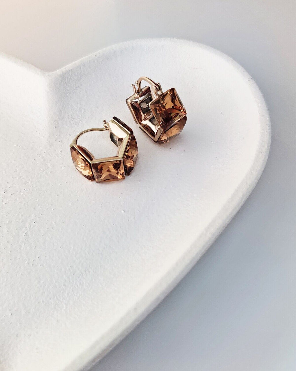 Серьги с кристаллами Swarovski