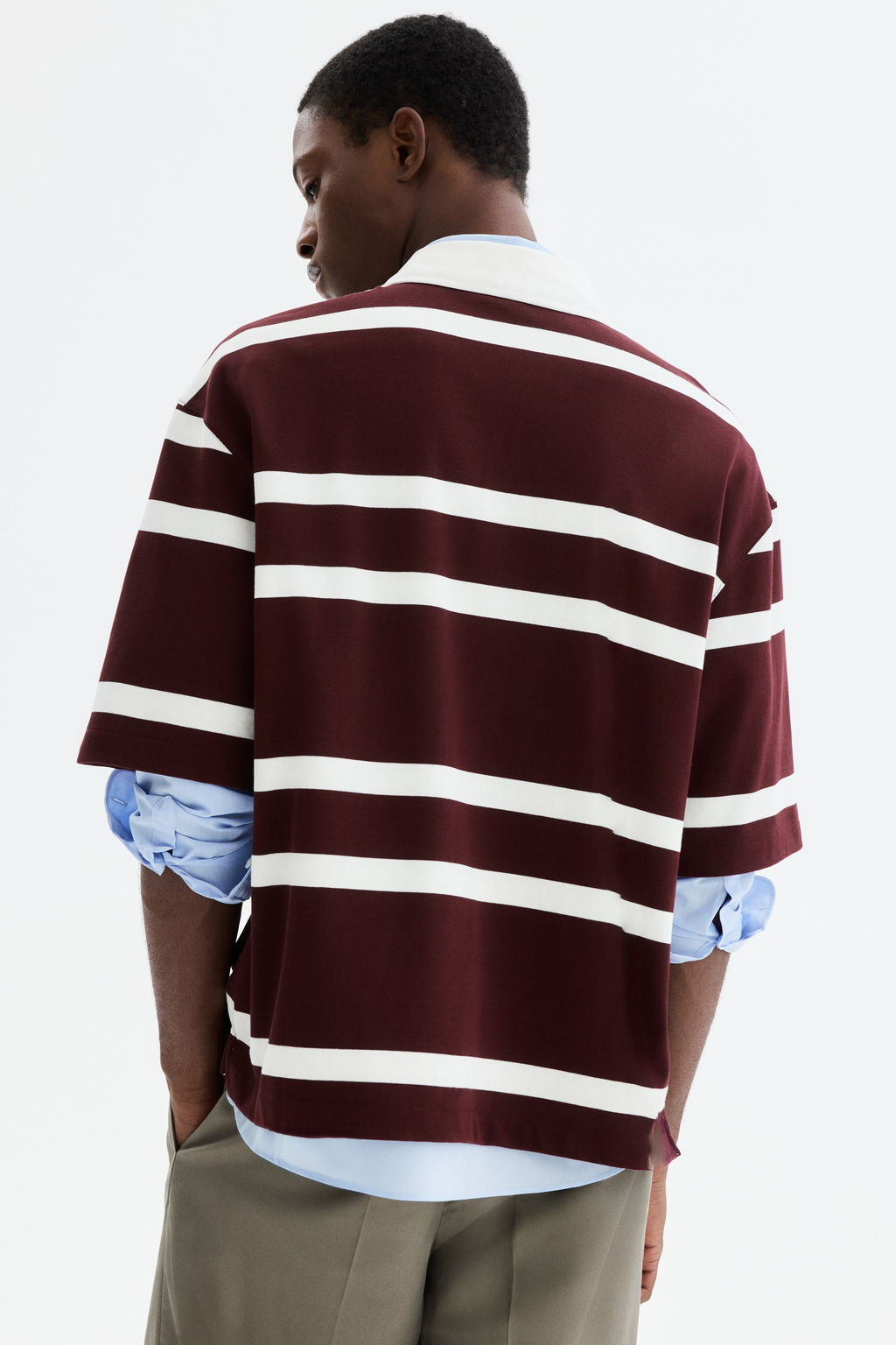 Polo de algod?n Loose Fit - H&m фото 5