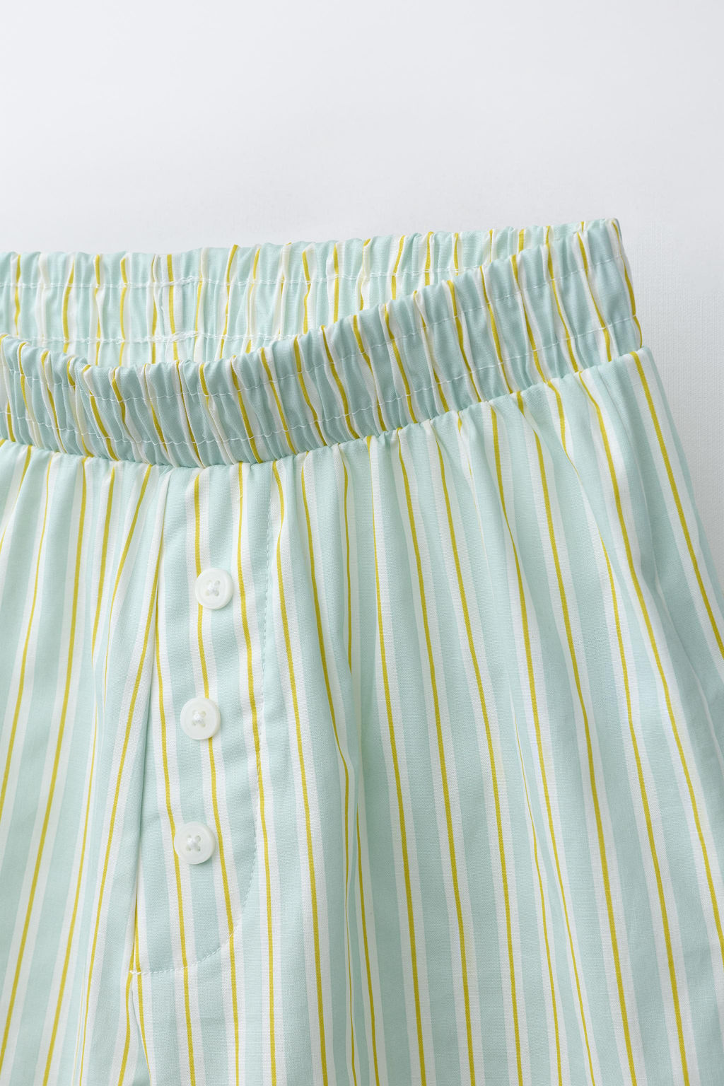6-14/ PIJAMA COMBINADO RAYAS / Amarillo - Zara фото 8