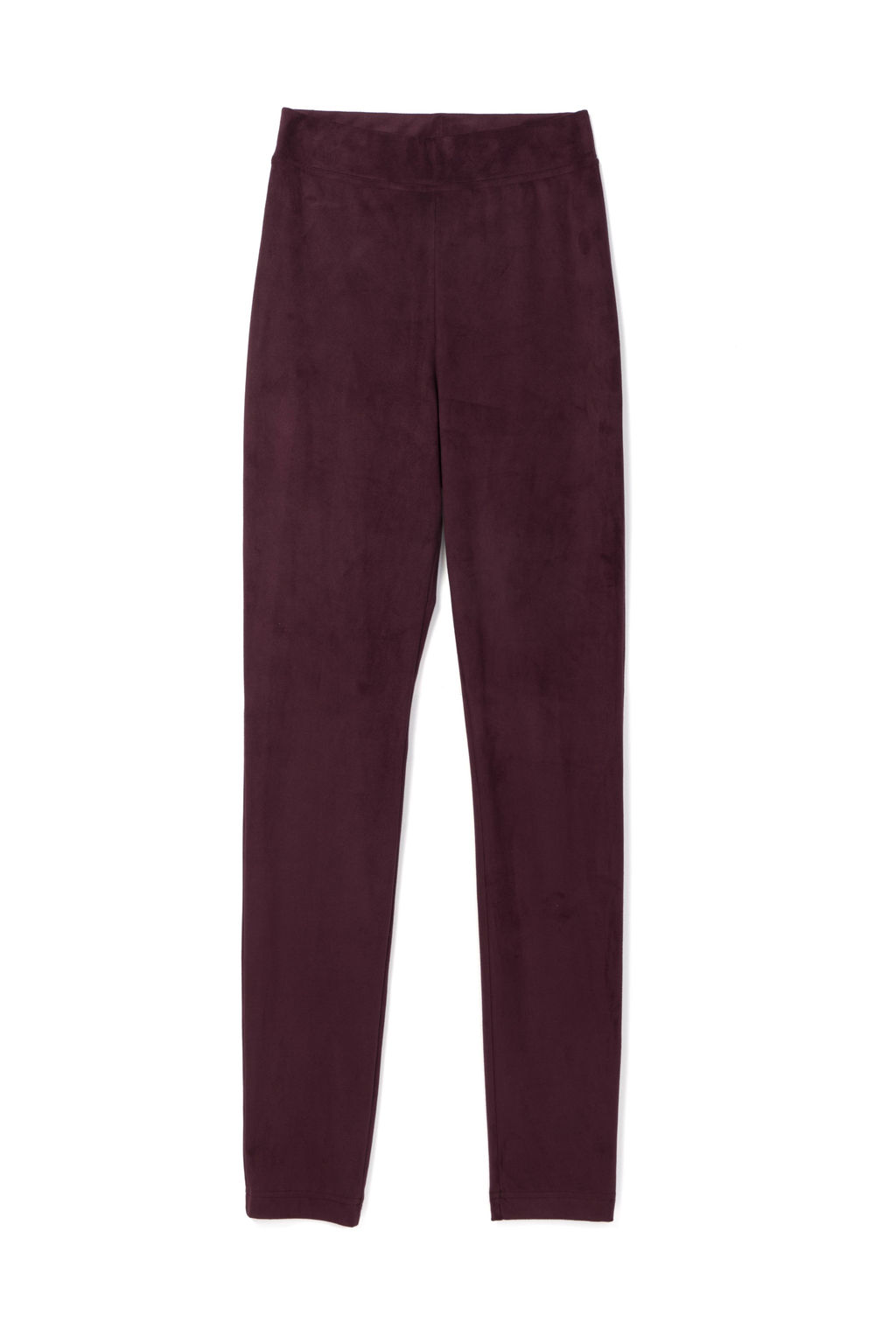 CONTE Ультрамягкие леггинсы из искусственной замши VELVET bordo - Conte elegant фото 3