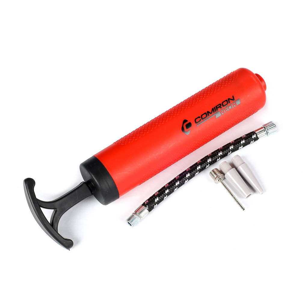 Насос для мячей COMIRON NEON, пластиковый корпус. Один поршень. /уп 200 - Галеонтрейд фото 7