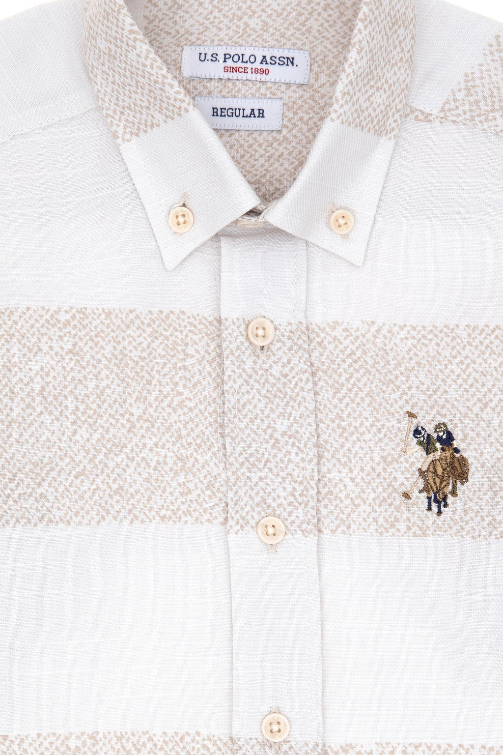 Рубашка Stone с длинным рукавом для мальчика Неожиданная скидка в корзине - U.s. polo assn фото 4