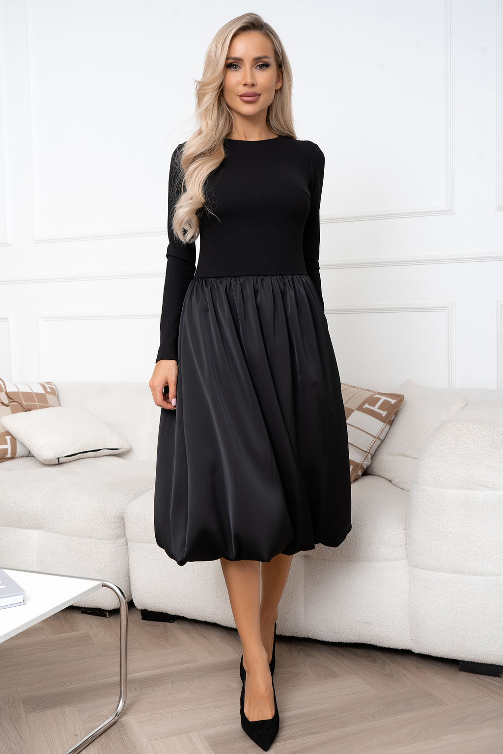 Платье Open Style 6347 черный