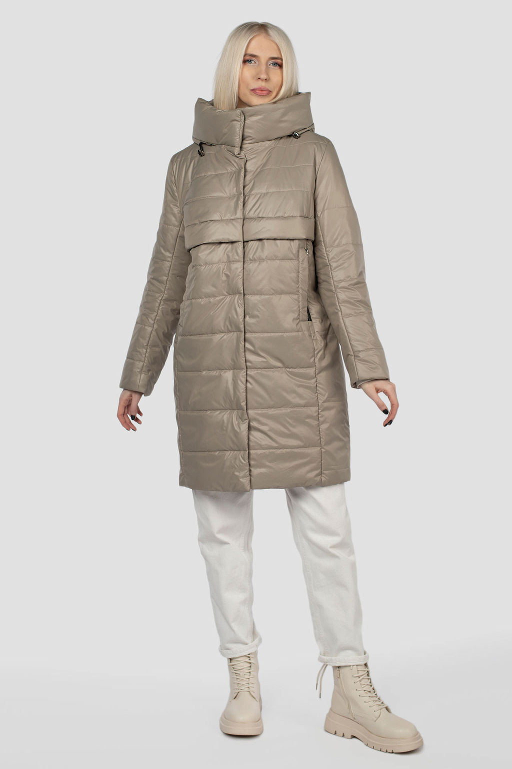 Куртка женская демисезонная (синтепон 150)  04-2935 - Империя пальто фото 2