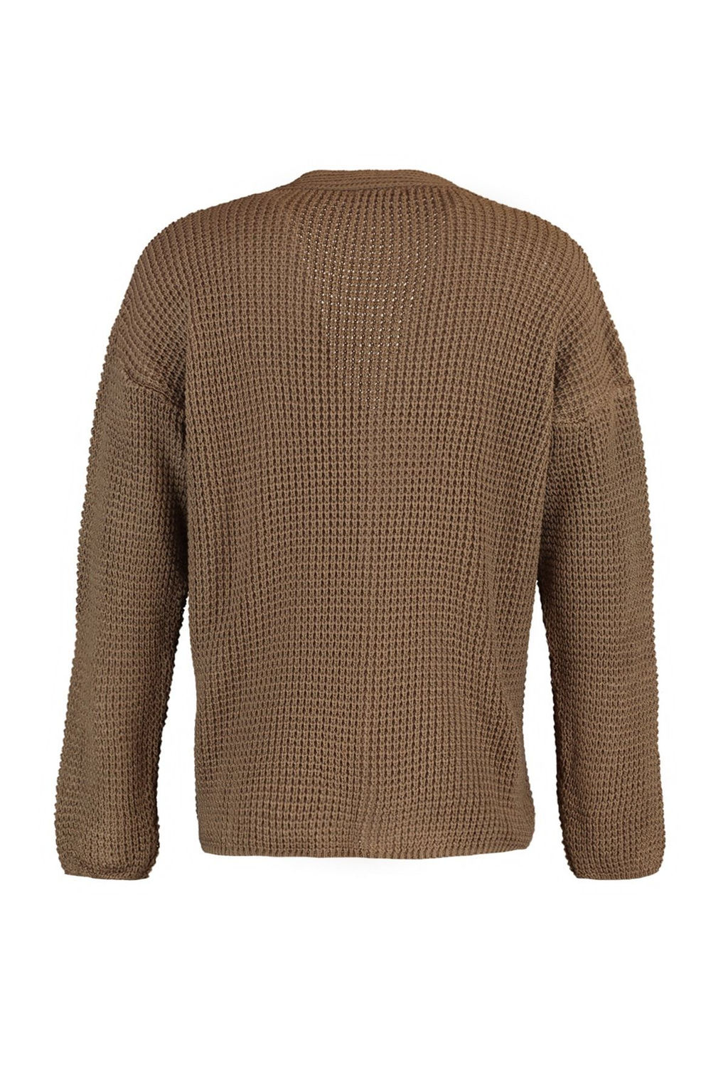 TRENDYOL MAN Vizon Oversize Genis Kesim V Yaka Dokulu H?rka TMNAW21HI0238 - Trendyolmilla фото 7