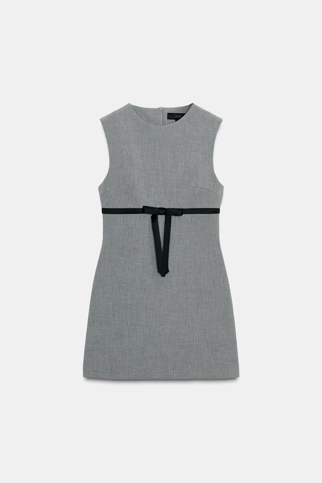 SATIN BOW MINI DRESS - Zara фото 8