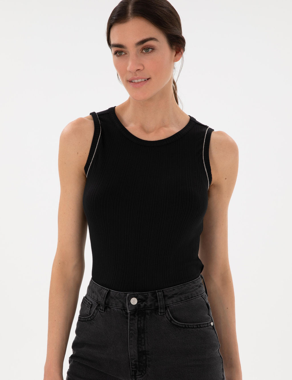 Siyah Ex. Slim Fit _rme Bluz - Pierre cardin фото 3