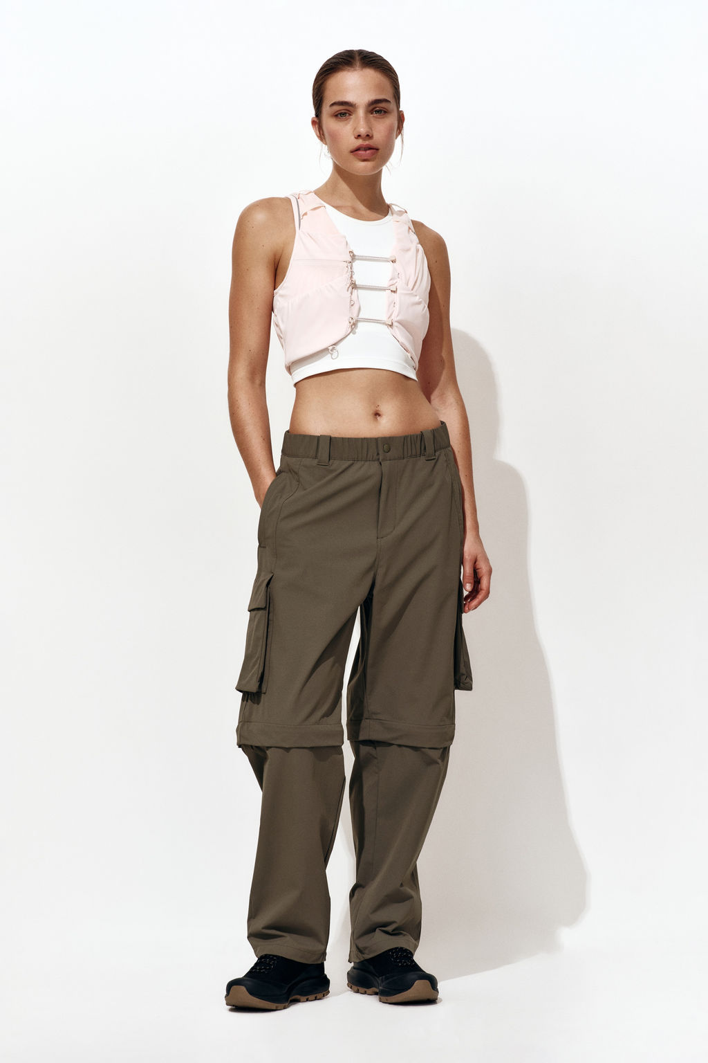 Pantal?n zip-off con perneras barrel - H&m фото 3