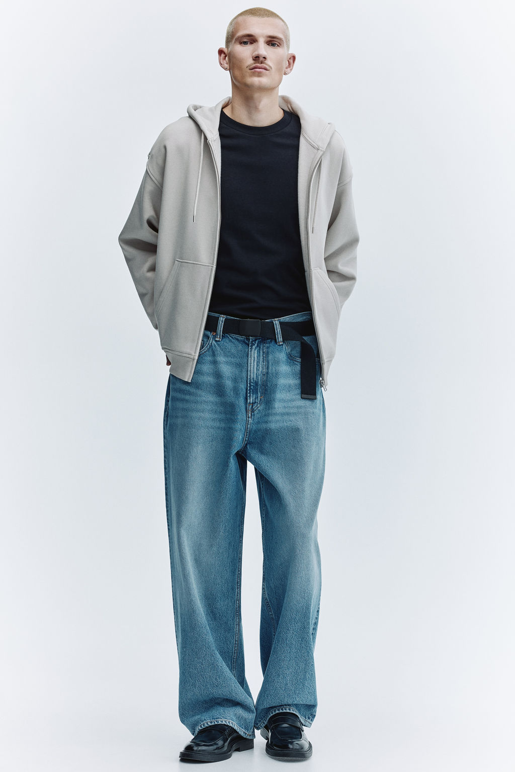 Chaqueta sudadera con capucha Loose Fit - H&m фото 10