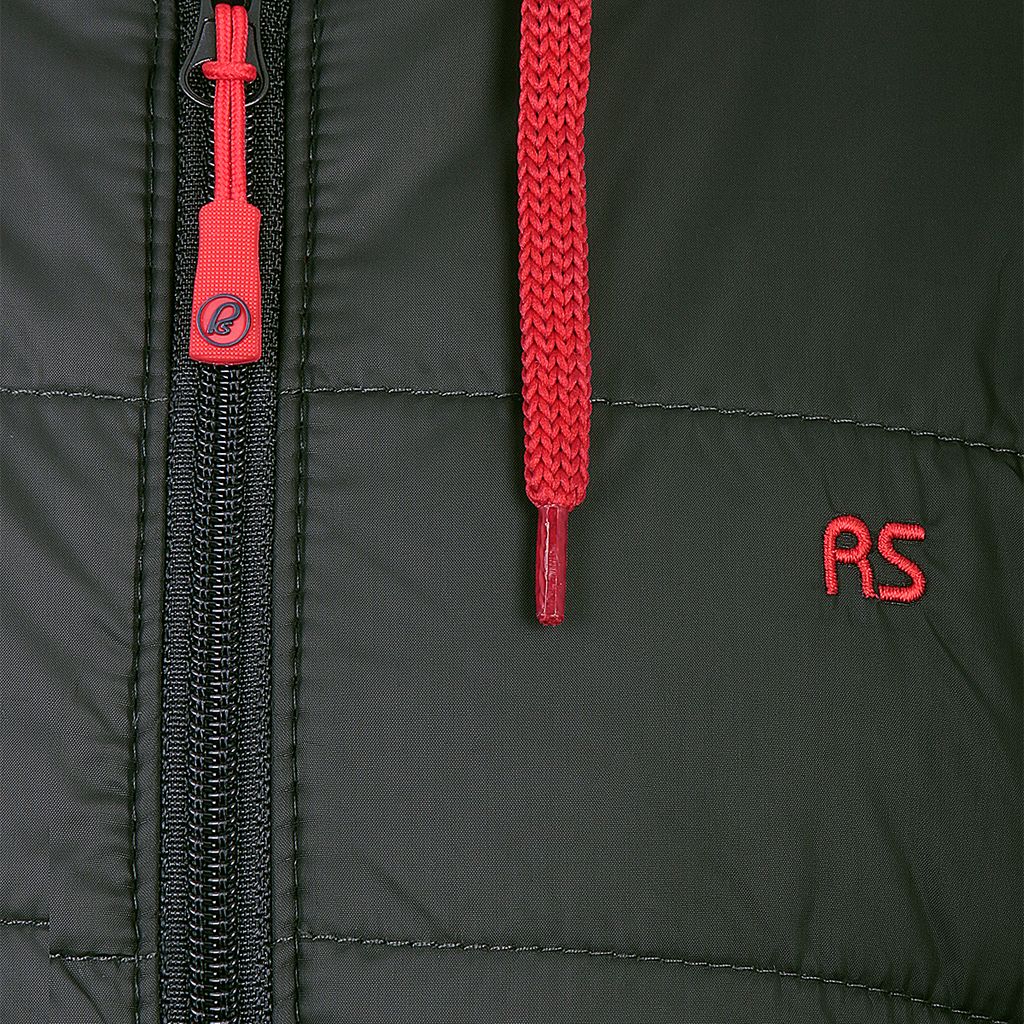 RODOS Куртка для мальчика демисезон М-222/1 (Милано) Чёрный/Красный