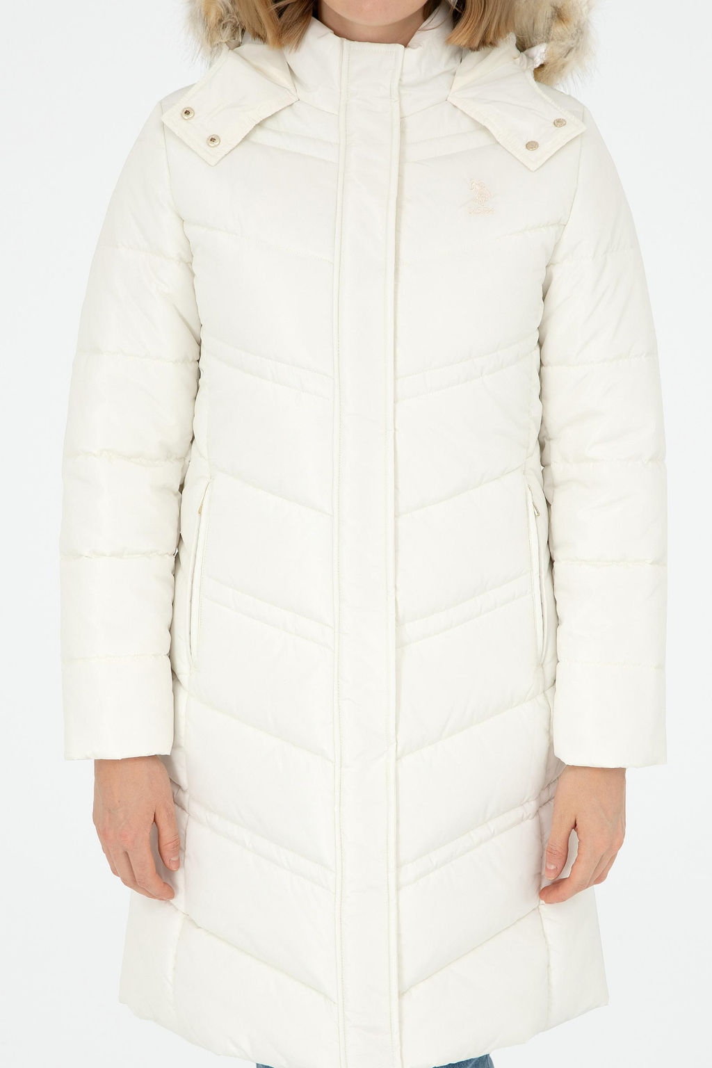 Женское кремовое пальто Неожиданная скидка в корзине