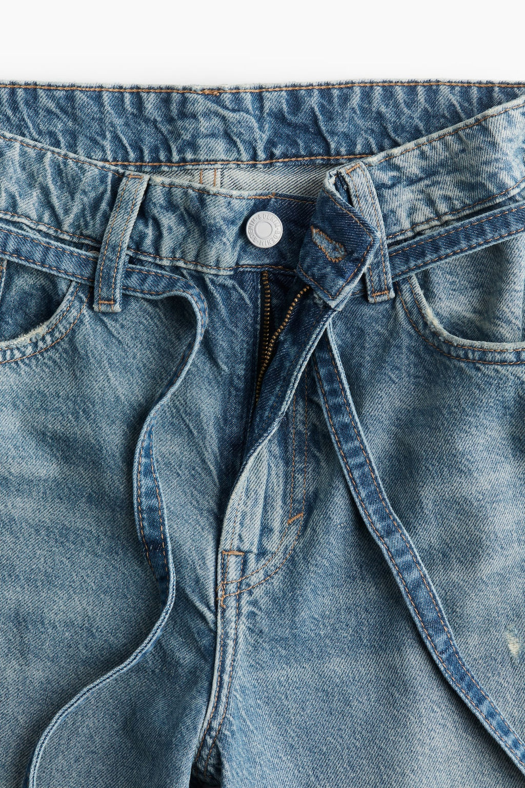 Super Baggy Low Jeans - H&m фото 7