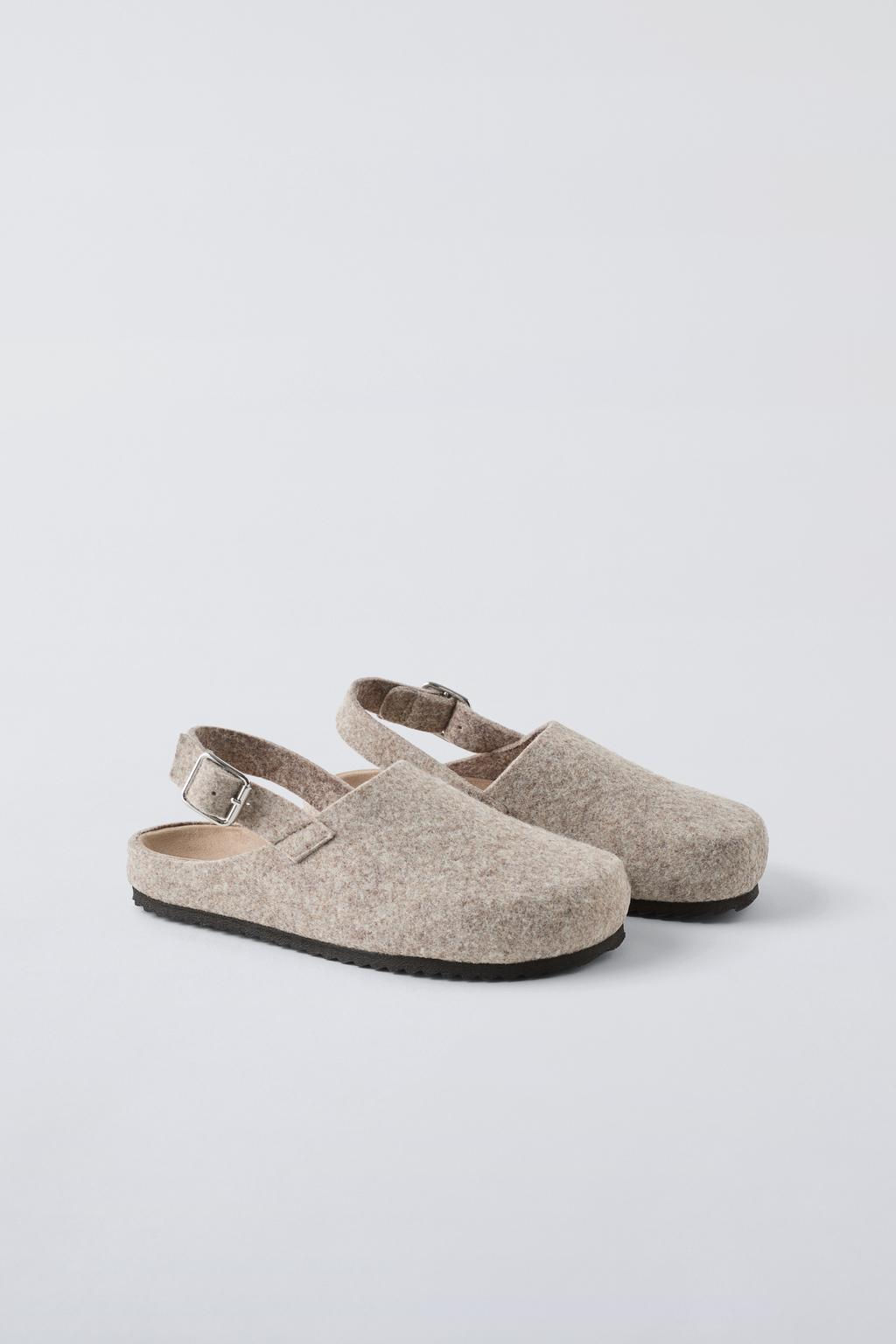 FELT HOUSE SLIPPERS - Zara фото 8