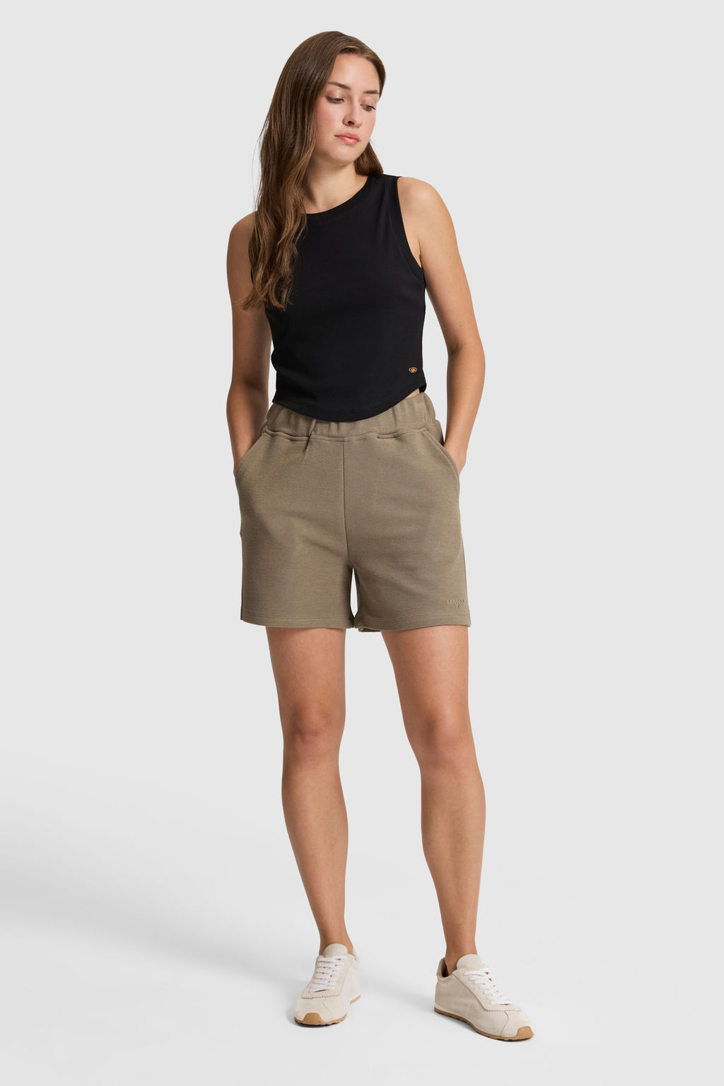 Kad_n Siyah Bisiklet Yaka Basic Ti__rt - U.s. polo assn фото 4