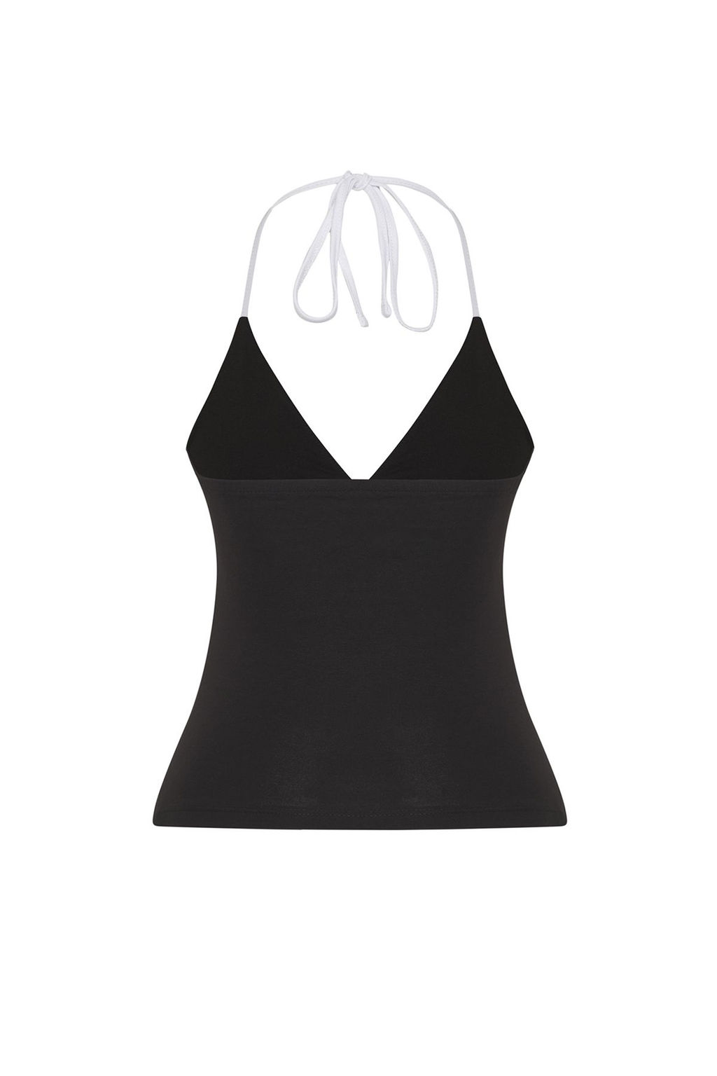 Ac?k Mavi Fitted/Vucuda Oturan Biye Detayl? Ask?l? Esnek Orme Bluz TWOSS25BZ00153 - Trendyolmilla фото 7