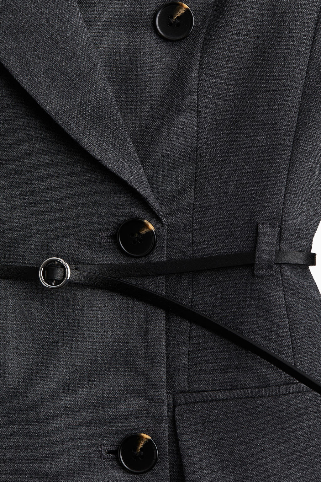 Vestido blazer con cinturon - H&m фото 8