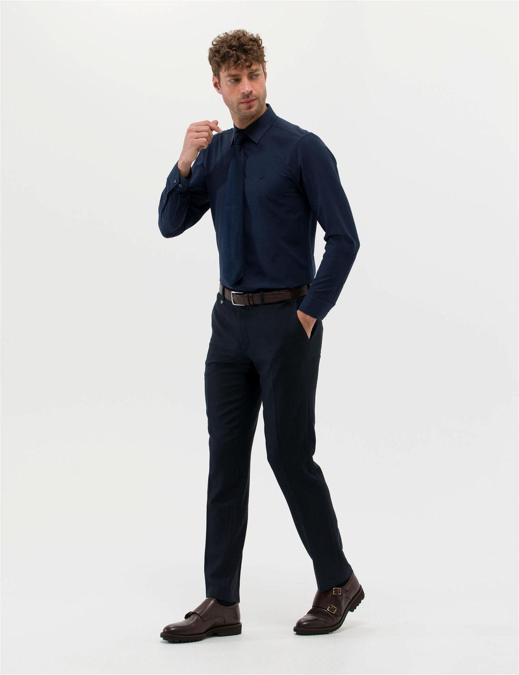 Lacivert Slim Fit Klasik Pantolon - Pierre cardin фото 3