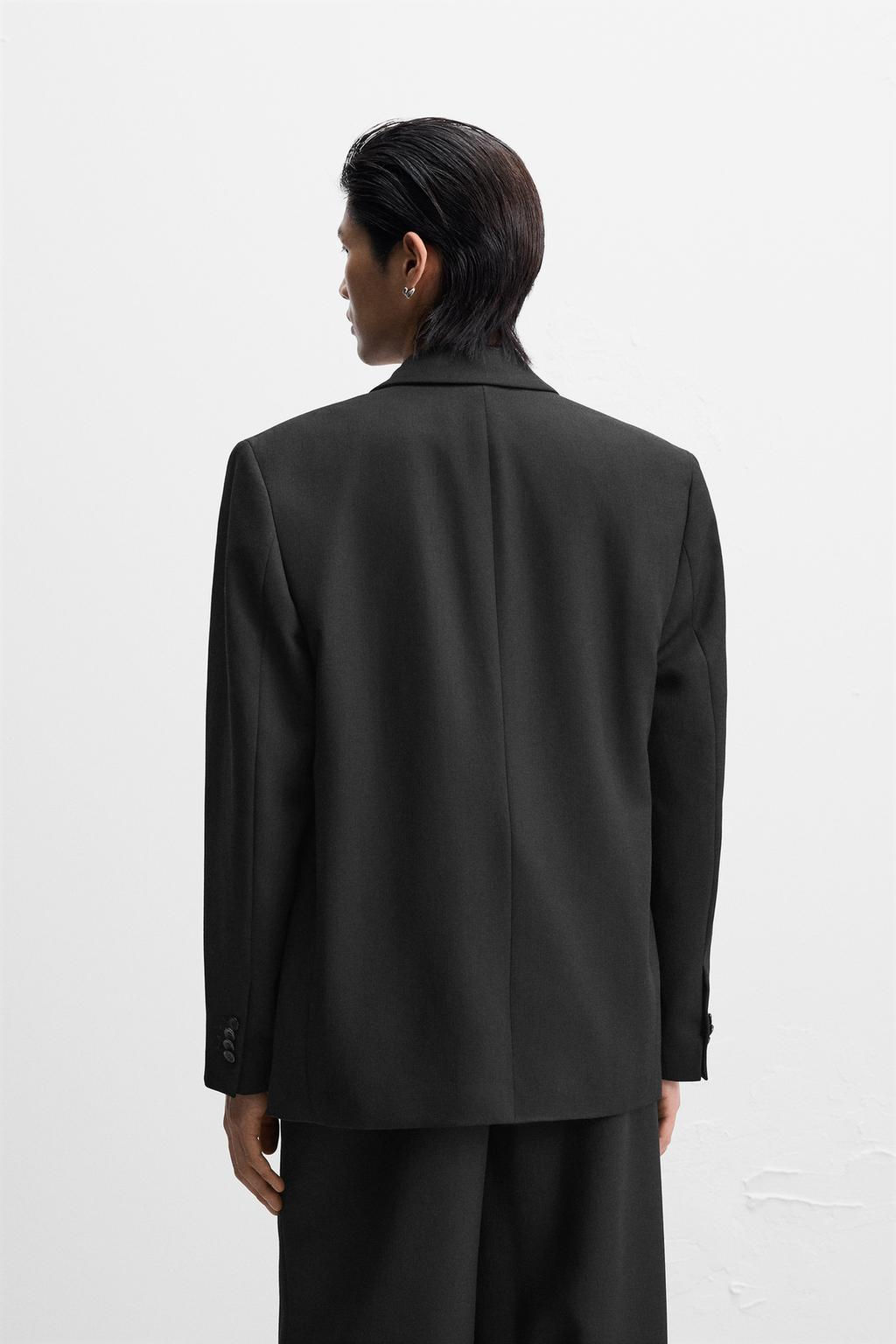 DOUBLE-BREASTED SUIT BLAZER X NANUSHKA - Zara фото 3
