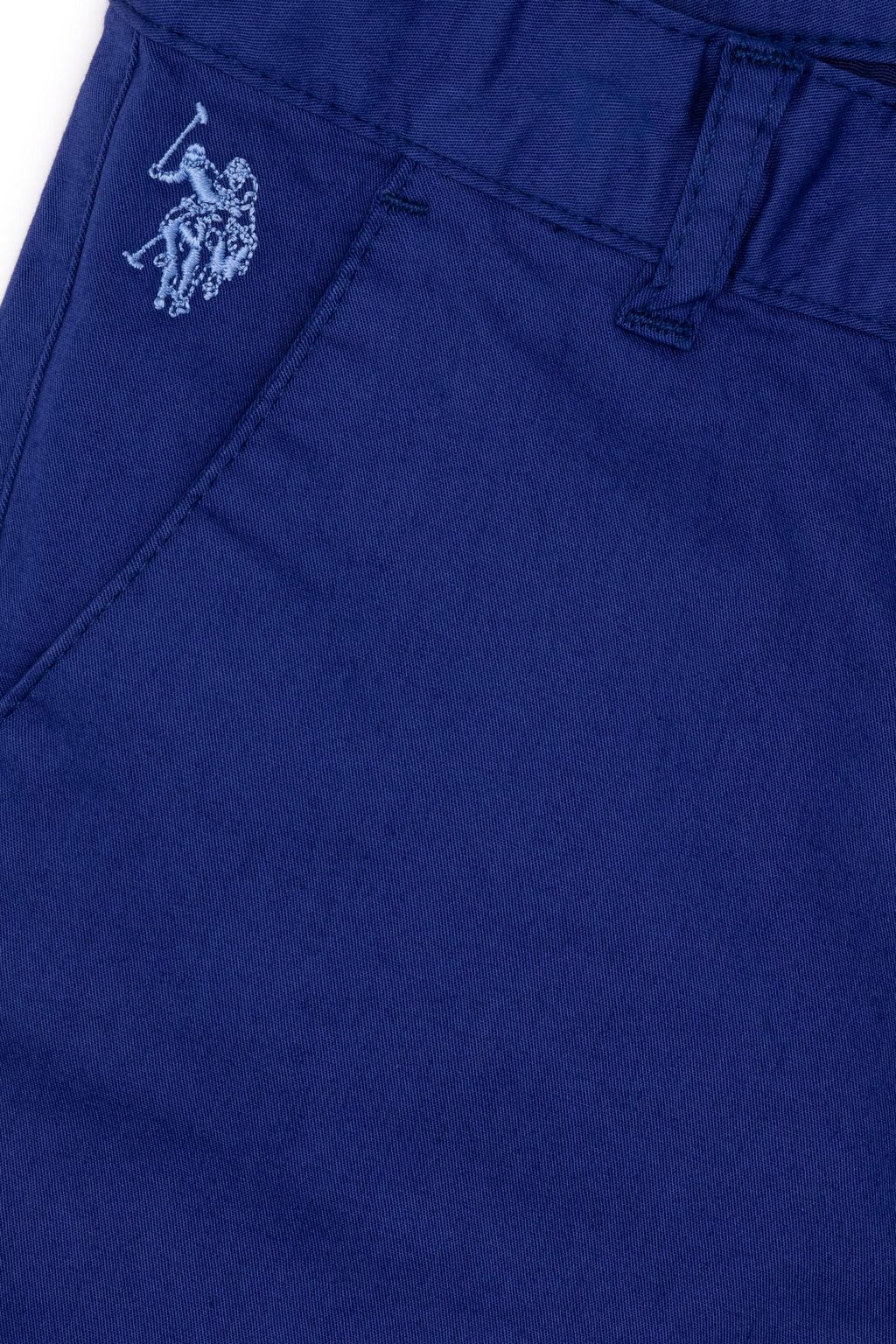 U. S. Polo Assn Синие тканые шорты для мальчика - U.s. polo assn фото 3