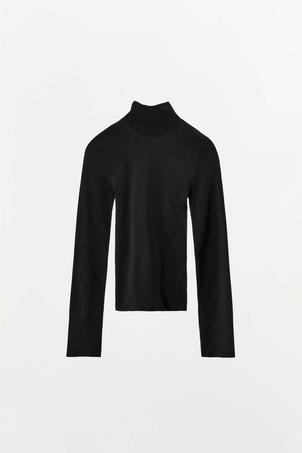 FITTED TOP WITH TOPSTITCHING - Zara фото 14