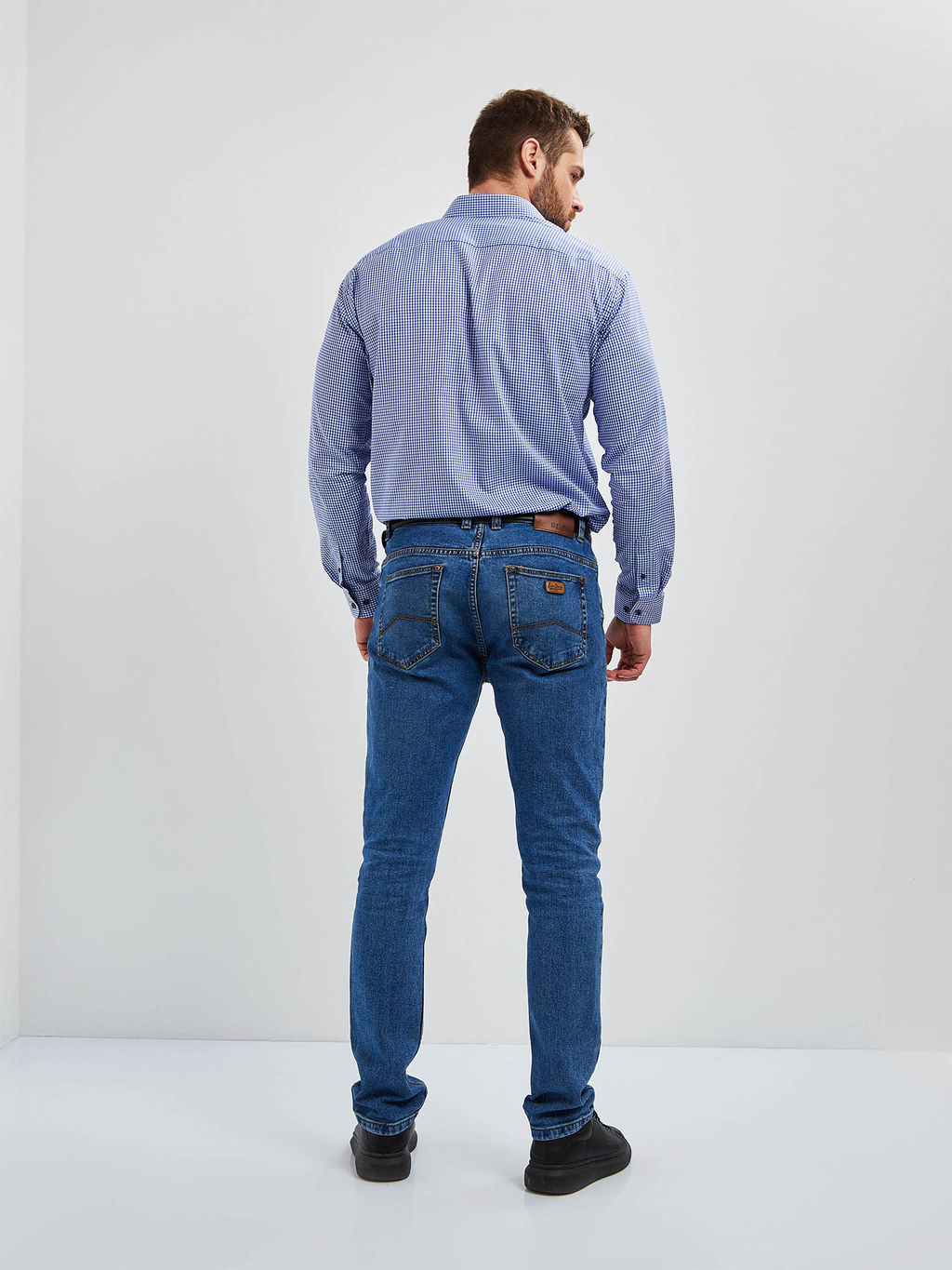 Сорочка мужская длинный рукав GREG 215/131/6737/Z/1p  фото 9