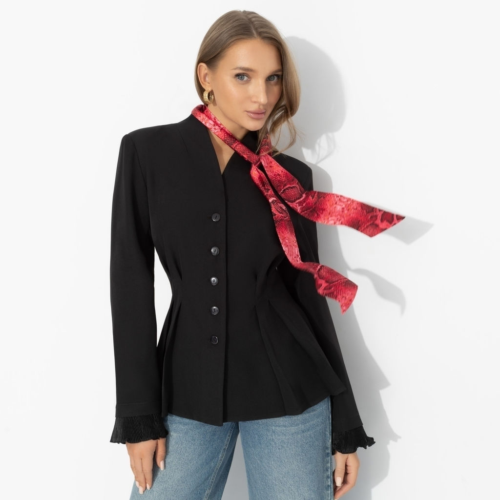 Жакет приталенного силуэта, Против правил