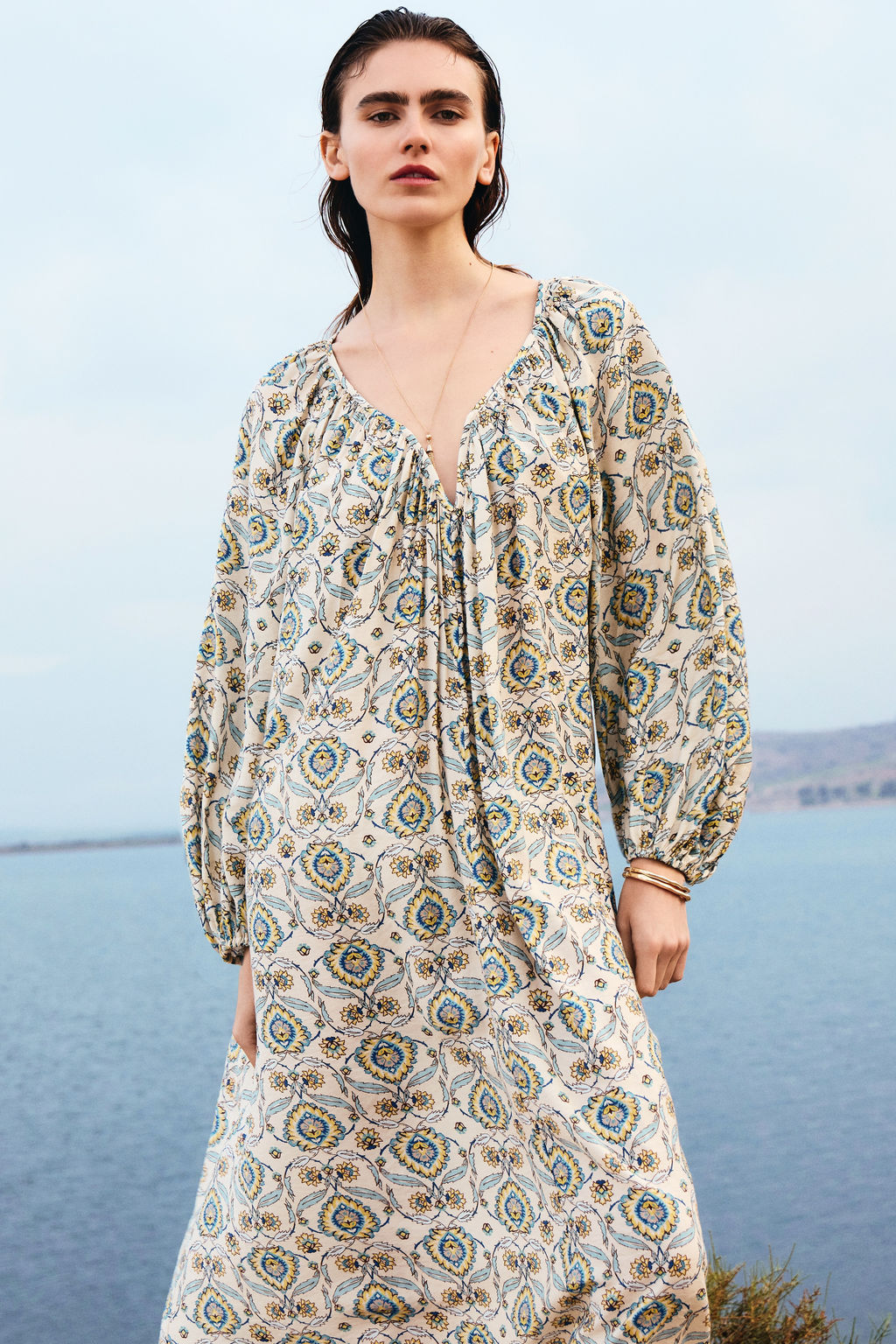 Vestido t?nica oversize - H&m фото 4
