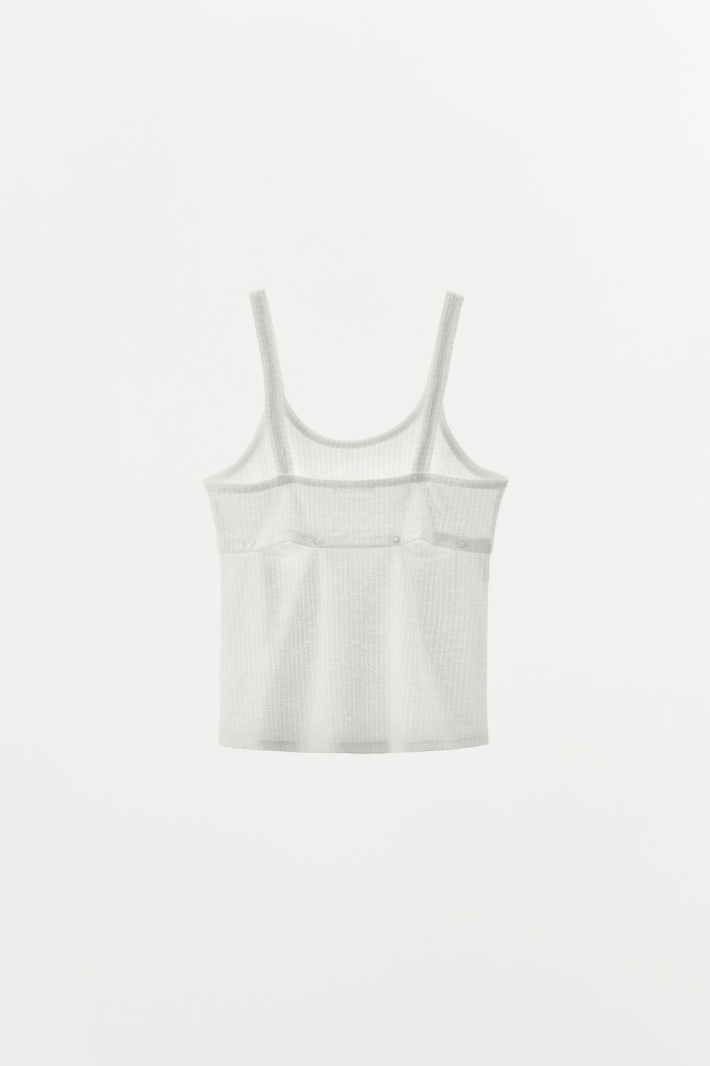 KNIT TOP WITH BUTTONS - Zara фото 5