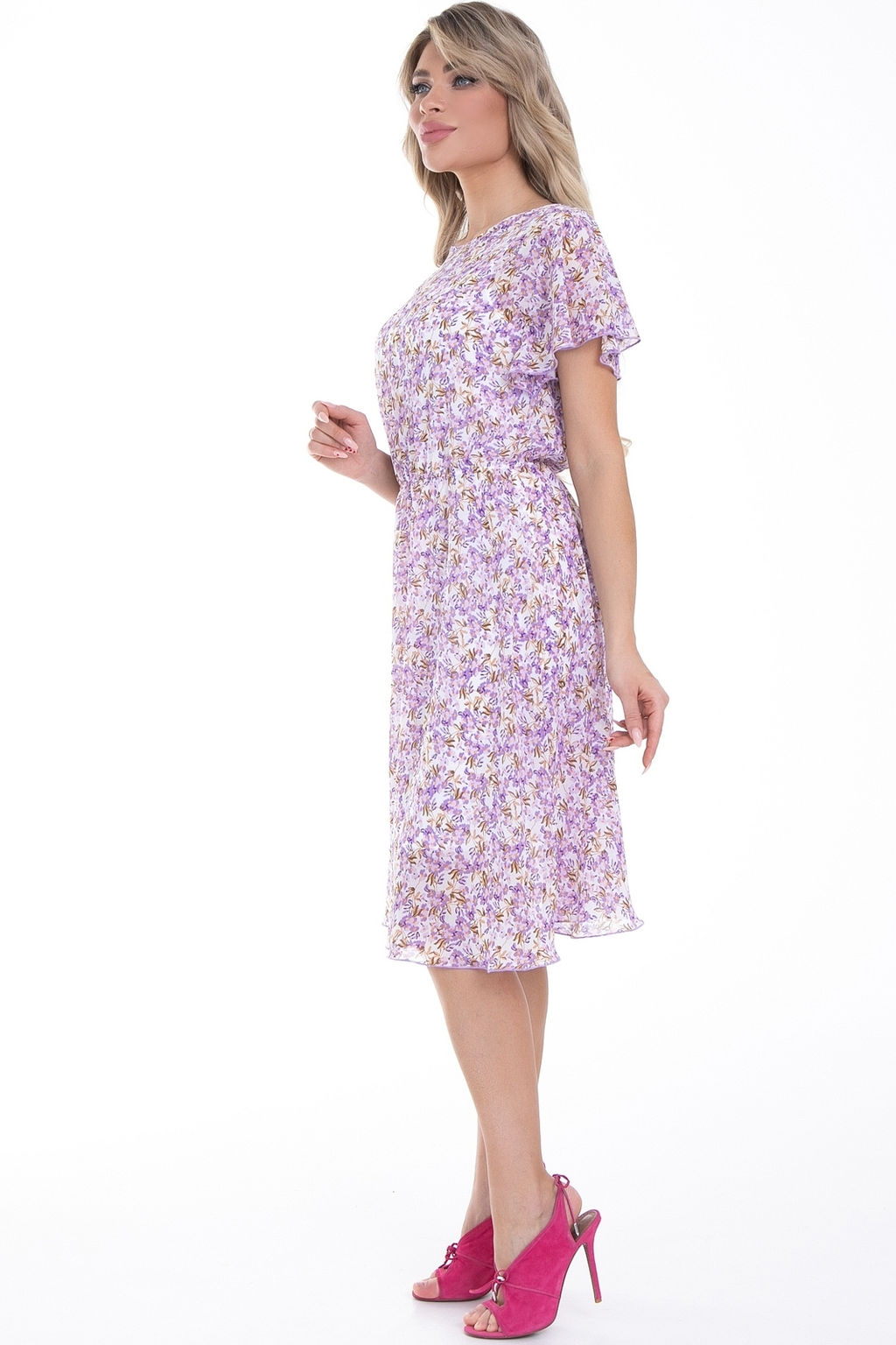 Платье Нимфа (шифон,лаванда) - Diolche фото 10