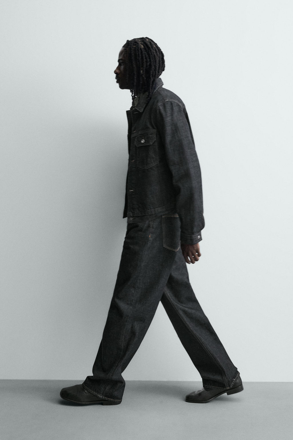 JEANS LOOSE FIT / ?ndigo - Zara фото 6