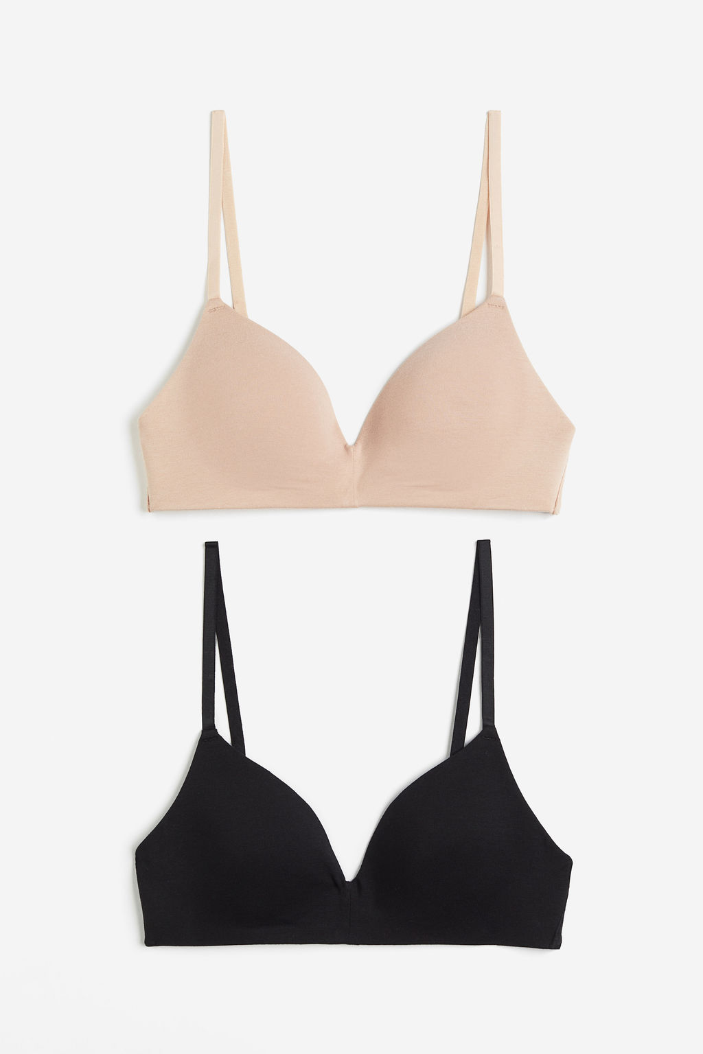 Pack de 2 sujetadores de algod?n sin aros - H&m фото 8