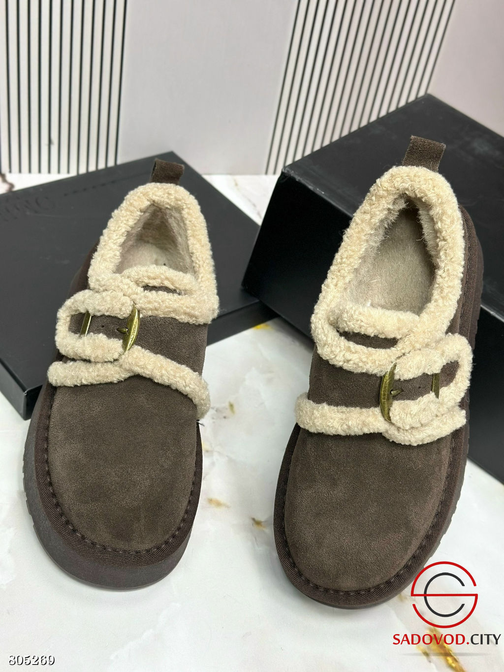 ботинки женские с натуральной замшей