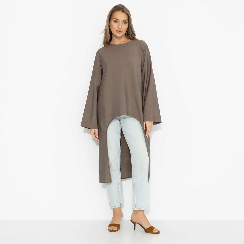 Туника вискозная, Легко и смело (хаки) - Charutti фото 6