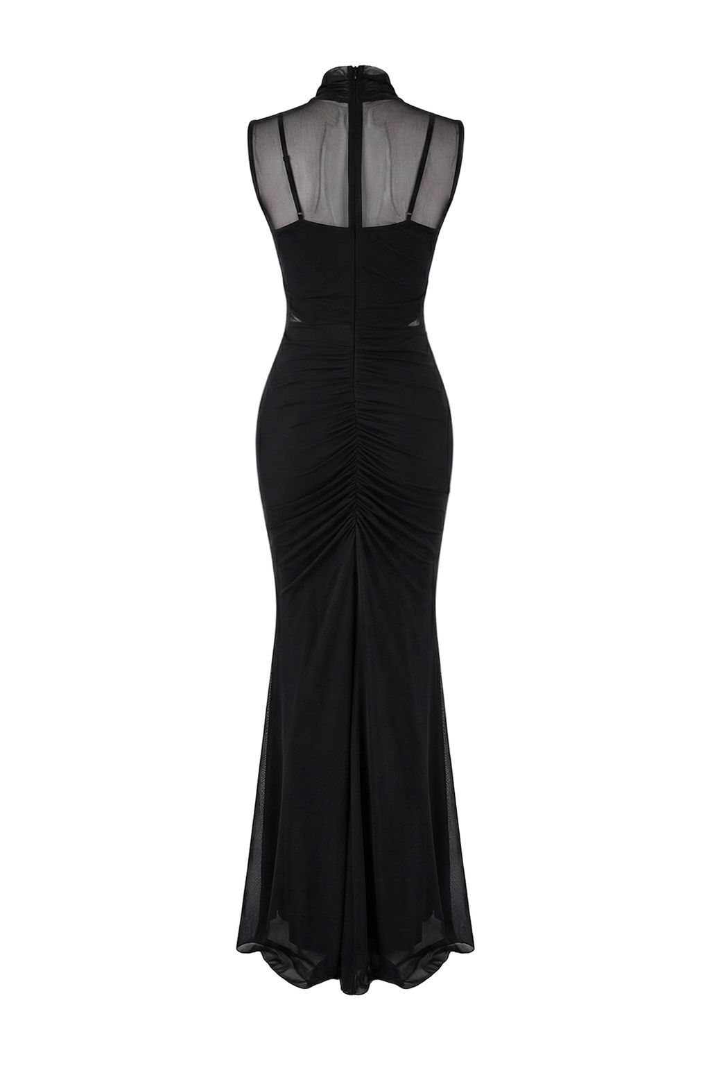 Siyah Orme Tul Astarl? Maxi Abiye & Mezuniyet Elbisesi TPRSS26AE00036 - Trendyolmilla фото 12