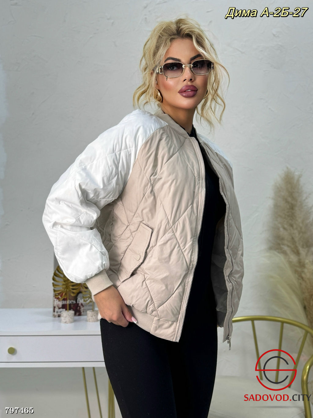 куртка женская без воротника - Bruno фото 4