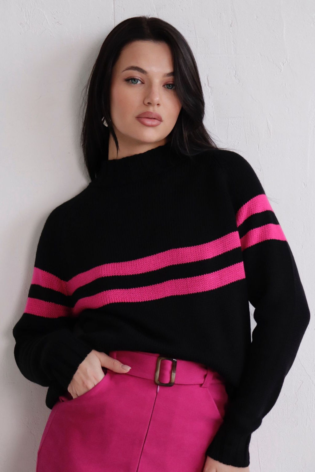 10089 Свитер чёрный - Martichelli фото 6