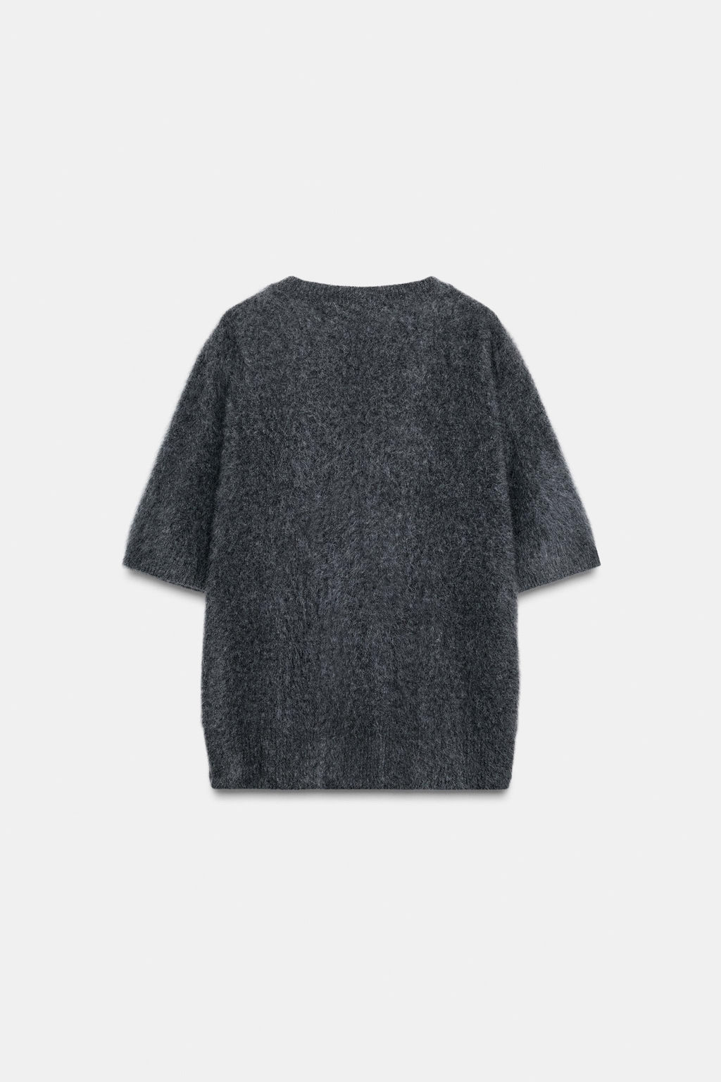 100% WOOL OVERSIZED SHORT SLEEVE JUMPER