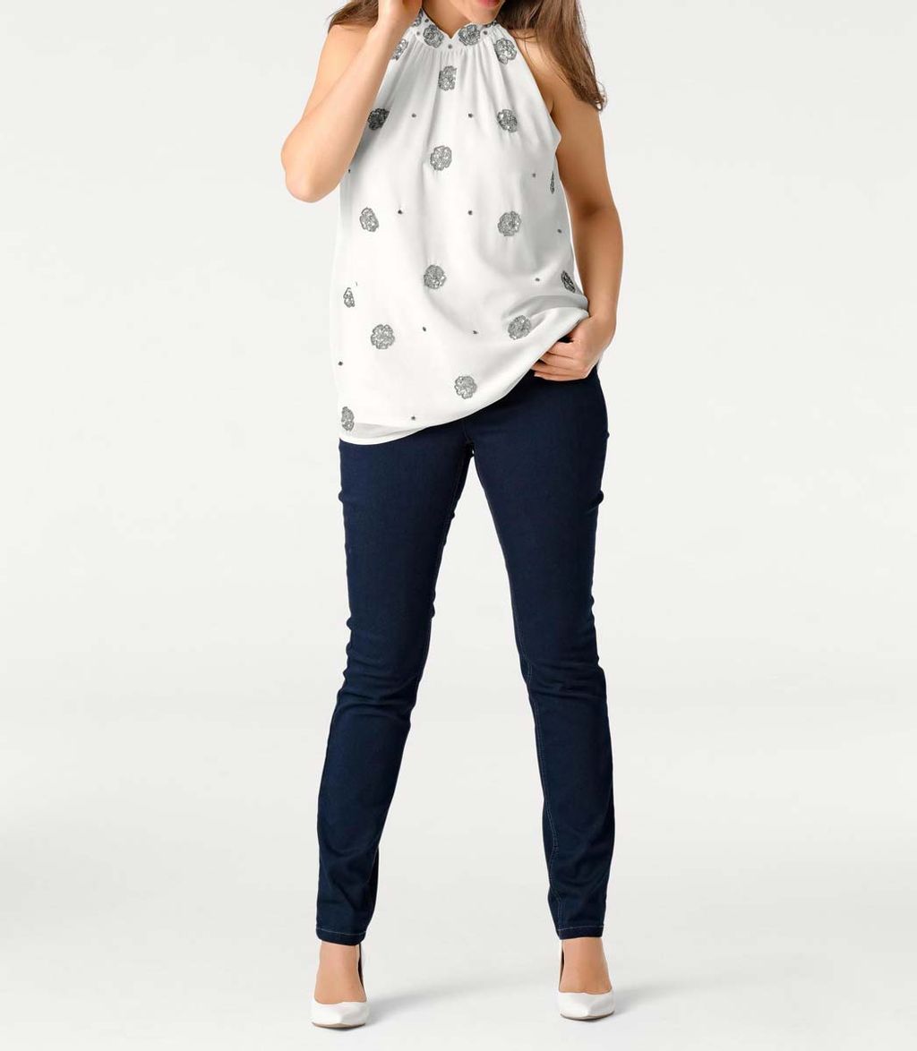 Топ, белый - Ashley brooke фото 7