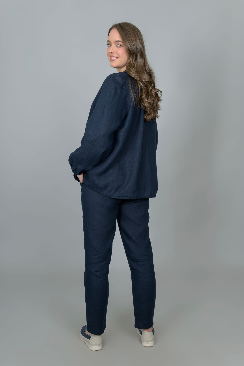 Бомбер лен 100% - Новый лен фото 11